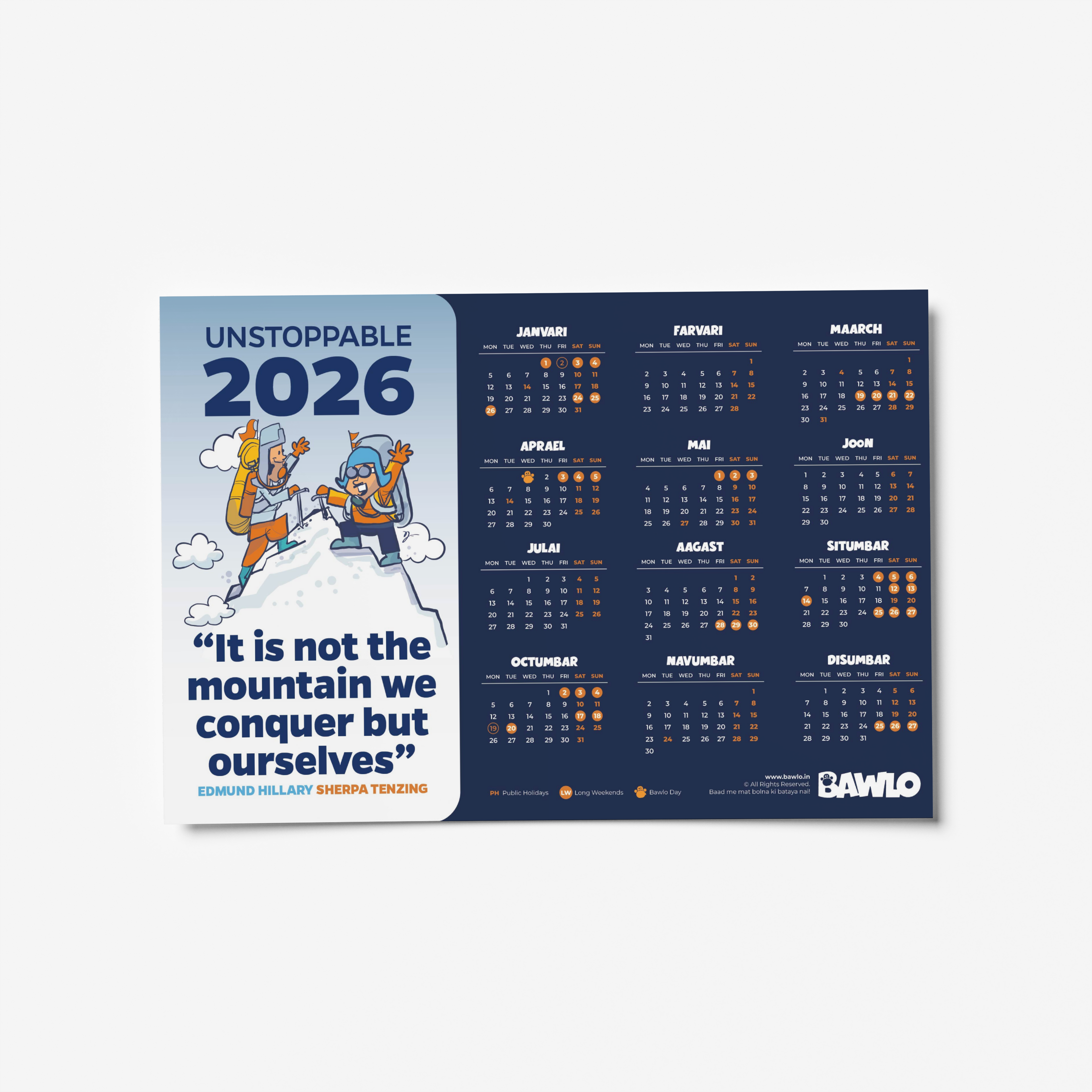 Unstoppable 2026<br>Everest Ascent 73 Anniversary Edition